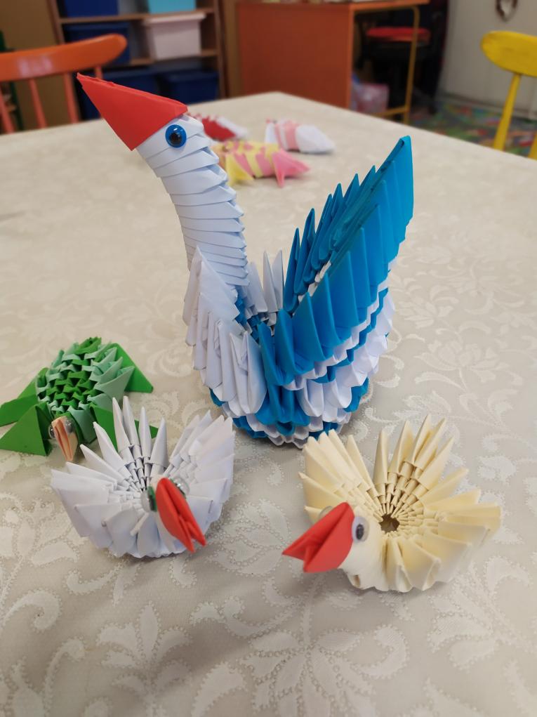 3D skládání  origami